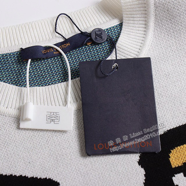 Louisvuitton路易威登Lv專門店2023FW新款針織提花毛衣 男女同款 tzy3210